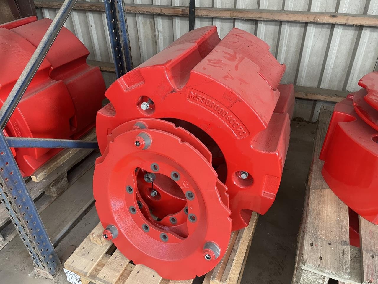 Frontgewicht tip Fendt 2X1000 KG HJULVÆGTE, Gebrauchtmaschine in Grindsted (Poză 1)