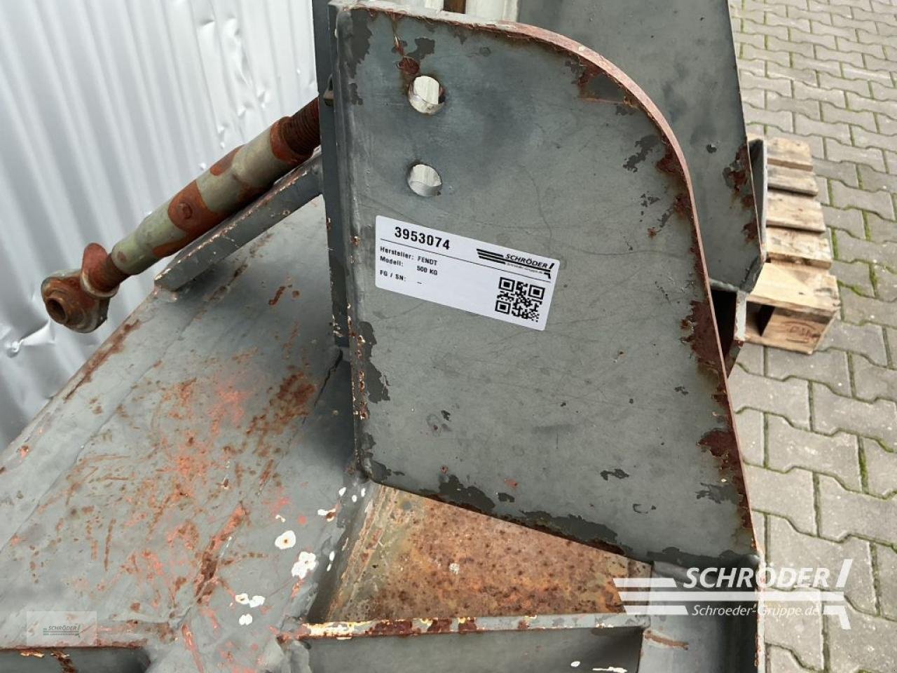 Frontgewicht типа Fendt 500 KG, Gebrauchtmaschine в Lastrup (Фотография 2)