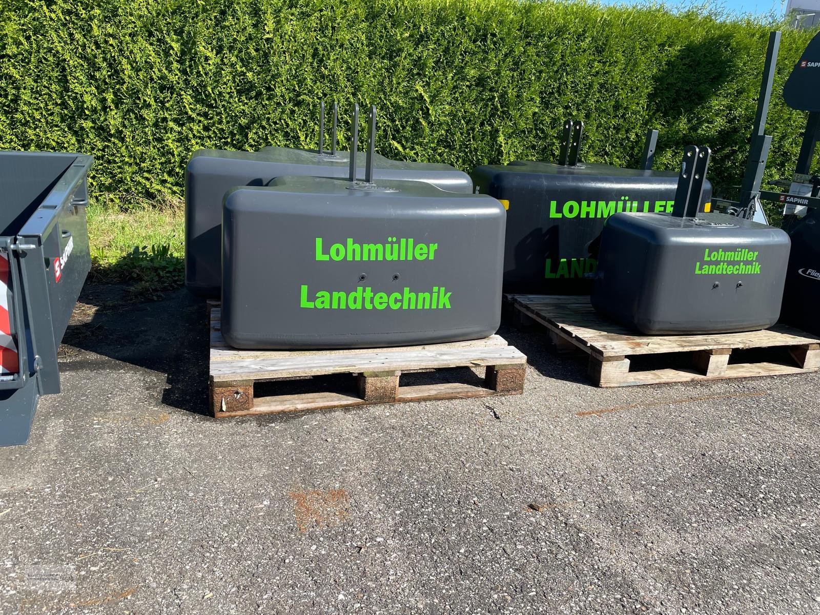 Frontgewicht a típus Fliegl Frontgewicht Fliegl, Neumaschine ekkor: Traunreut (Kép 1)