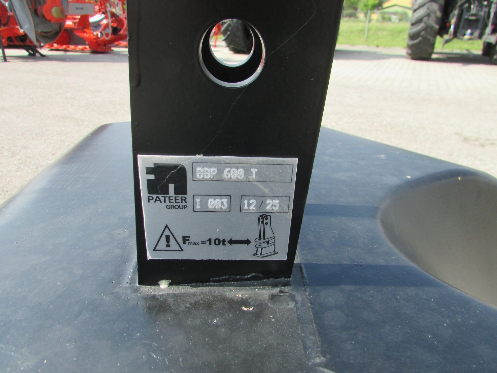 Frontgewicht tip Frans Pateer BBP 600, Gebrauchtmaschine in Saxen (Poză 10)