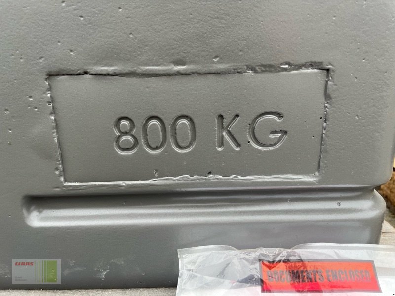 Frontgewicht del tipo Frans Pateer Frontgewicht 800 kg, Neumaschine en Risum-Lindholm (Imagen 5)