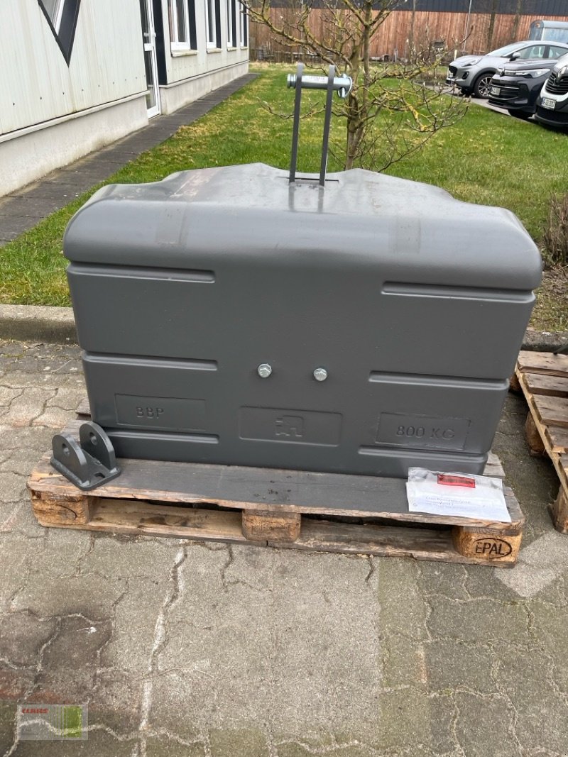 Frontgewicht del tipo Frans Pateer Frontgewicht 800 kg, Neumaschine en Risum-Lindholm (Imagen 6)