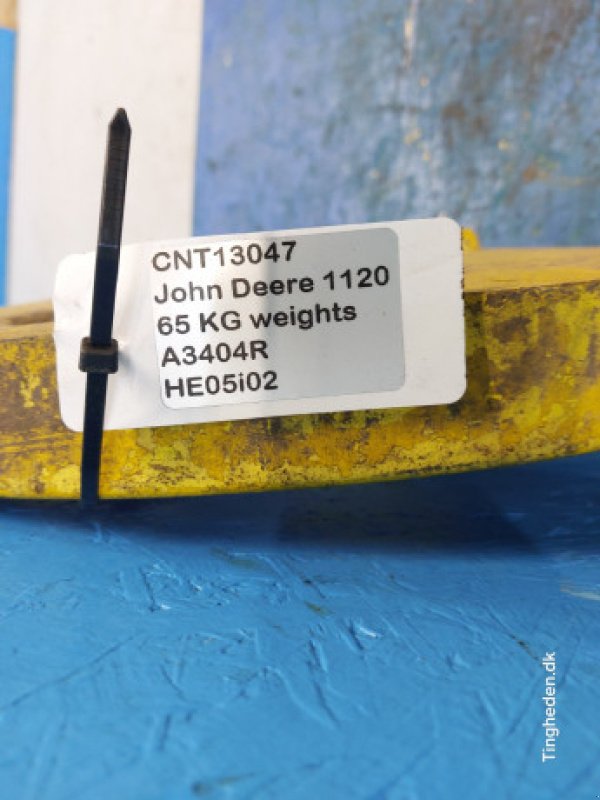 Frontgewicht tip John Deere 1120, Gebrauchtmaschine in Hemmet (Poză 11)