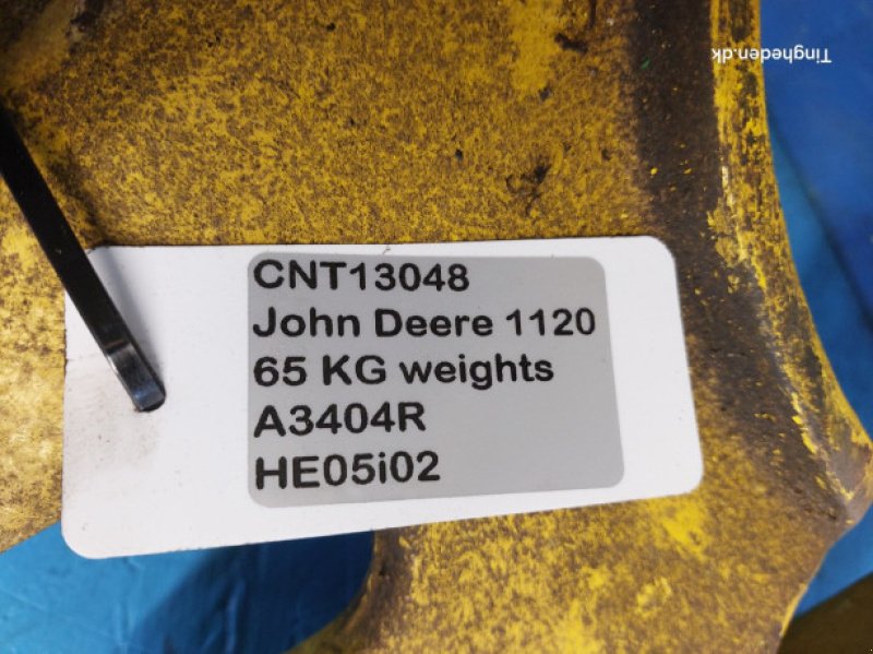 Frontgewicht of the type John Deere 1120, Gebrauchtmaschine in Hemmet (Picture 12)