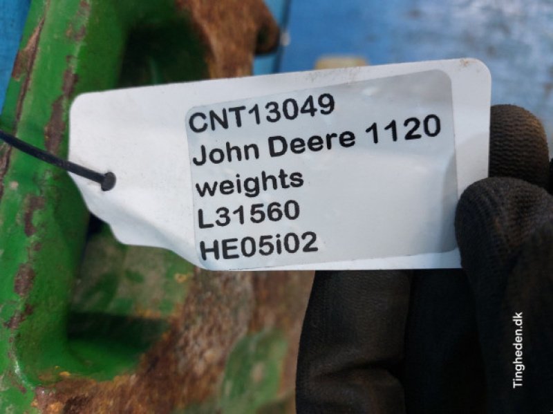 Frontgewicht типа John Deere 1120, Gebrauchtmaschine в Hemmet (Фотография 7)