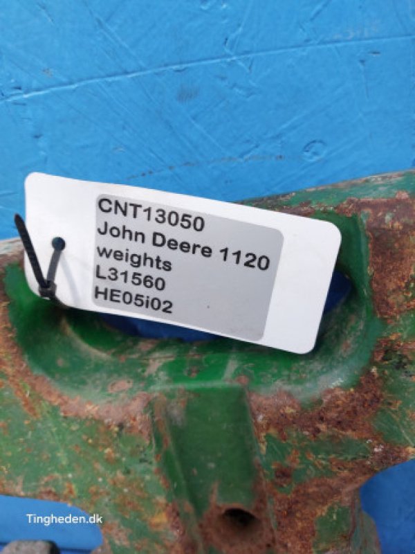 Frontgewicht of the type John Deere 1120, Gebrauchtmaschine in Hemmet (Picture 7)