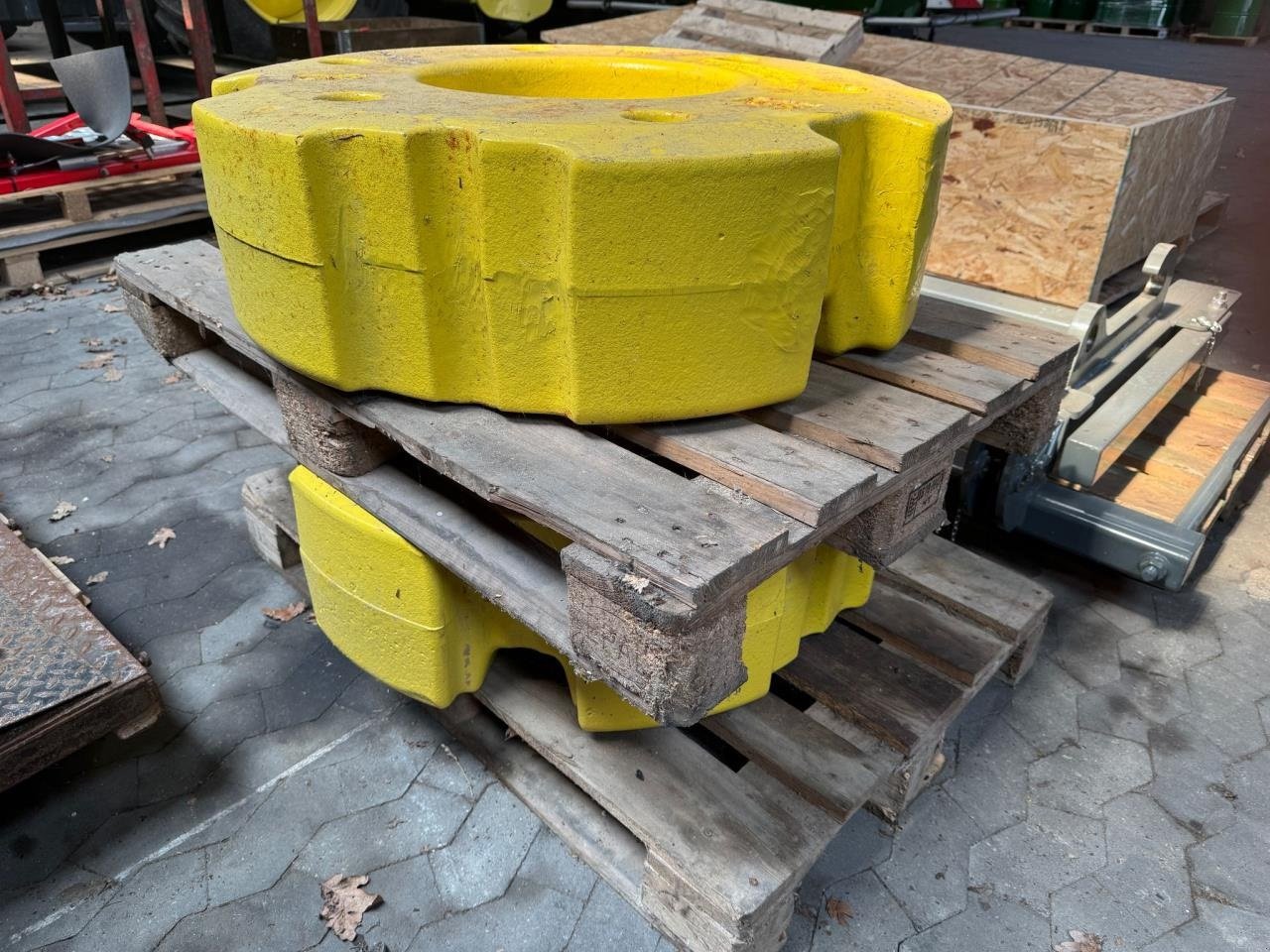 Frontgewicht of the type John Deere 800 KG HJULVÆGT, Gebrauchtmaschine in Redsted M (Picture 1)