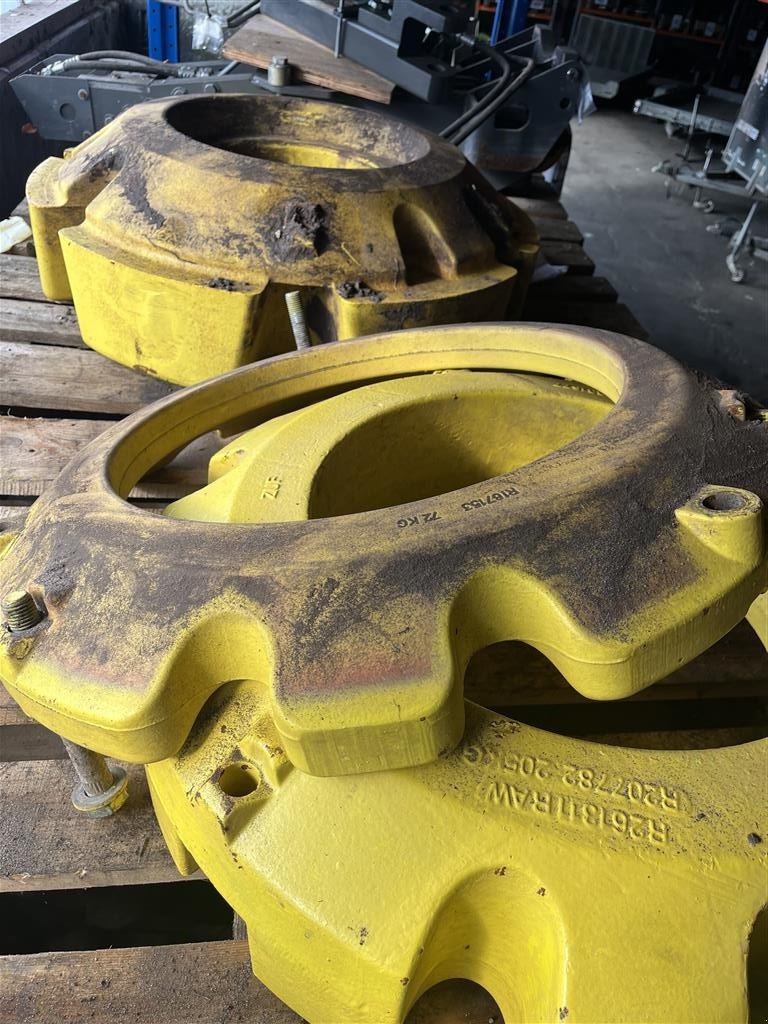 Frontgewicht des Typs John Deere Hjulvægte 72 kg, Gebrauchtmaschine in Rødekro (Bild 1)