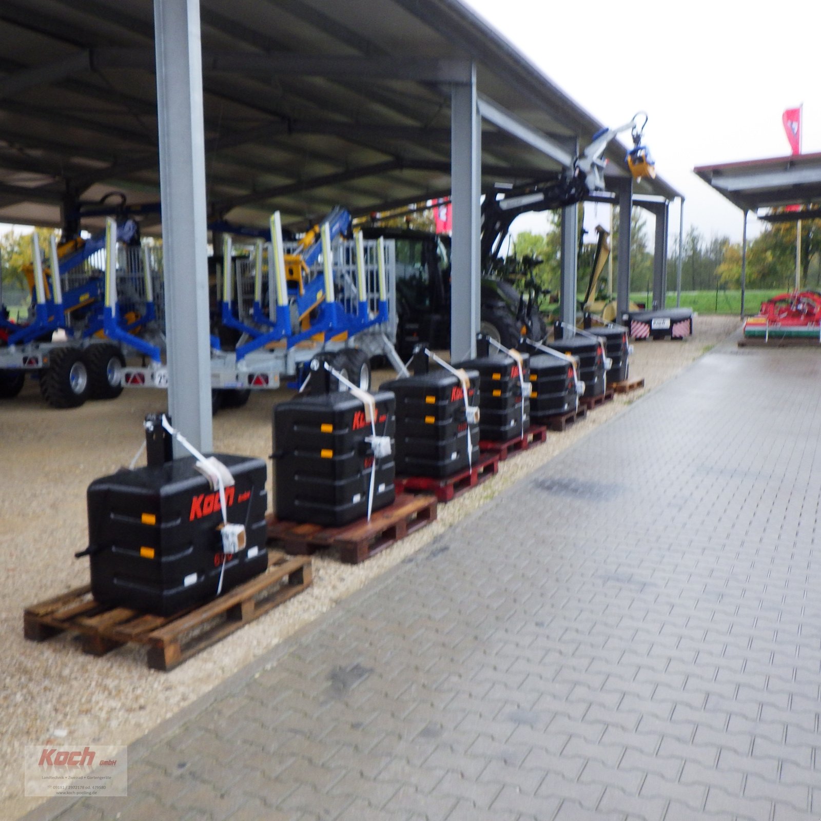 Frontgewicht des Typs Koch 600 kg, Neumaschine in Neumarkt / Pölling (Bild 1)