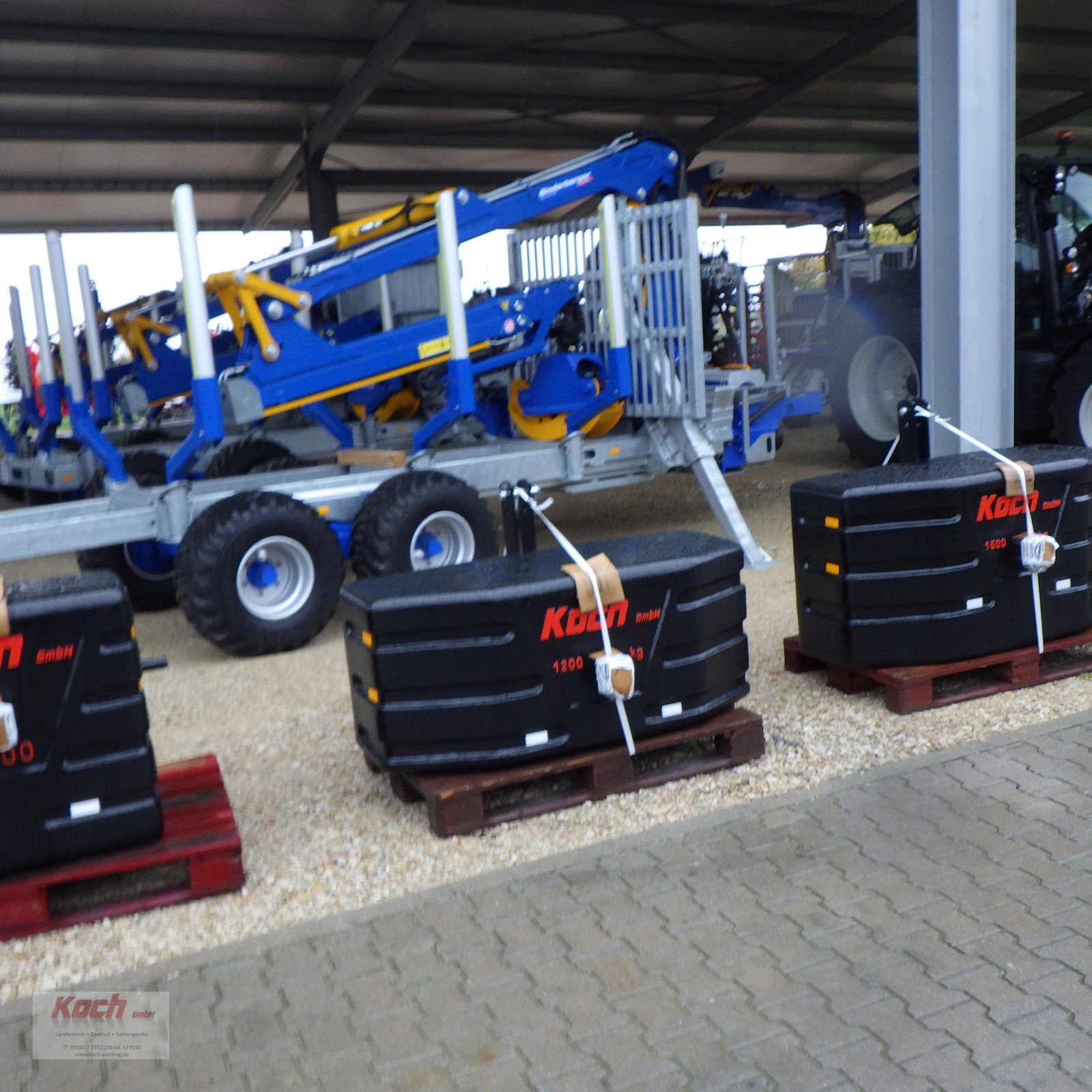 Frontgewicht des Typs Koch 600 kg, Neumaschine in Neumarkt / Pölling (Bild 2)