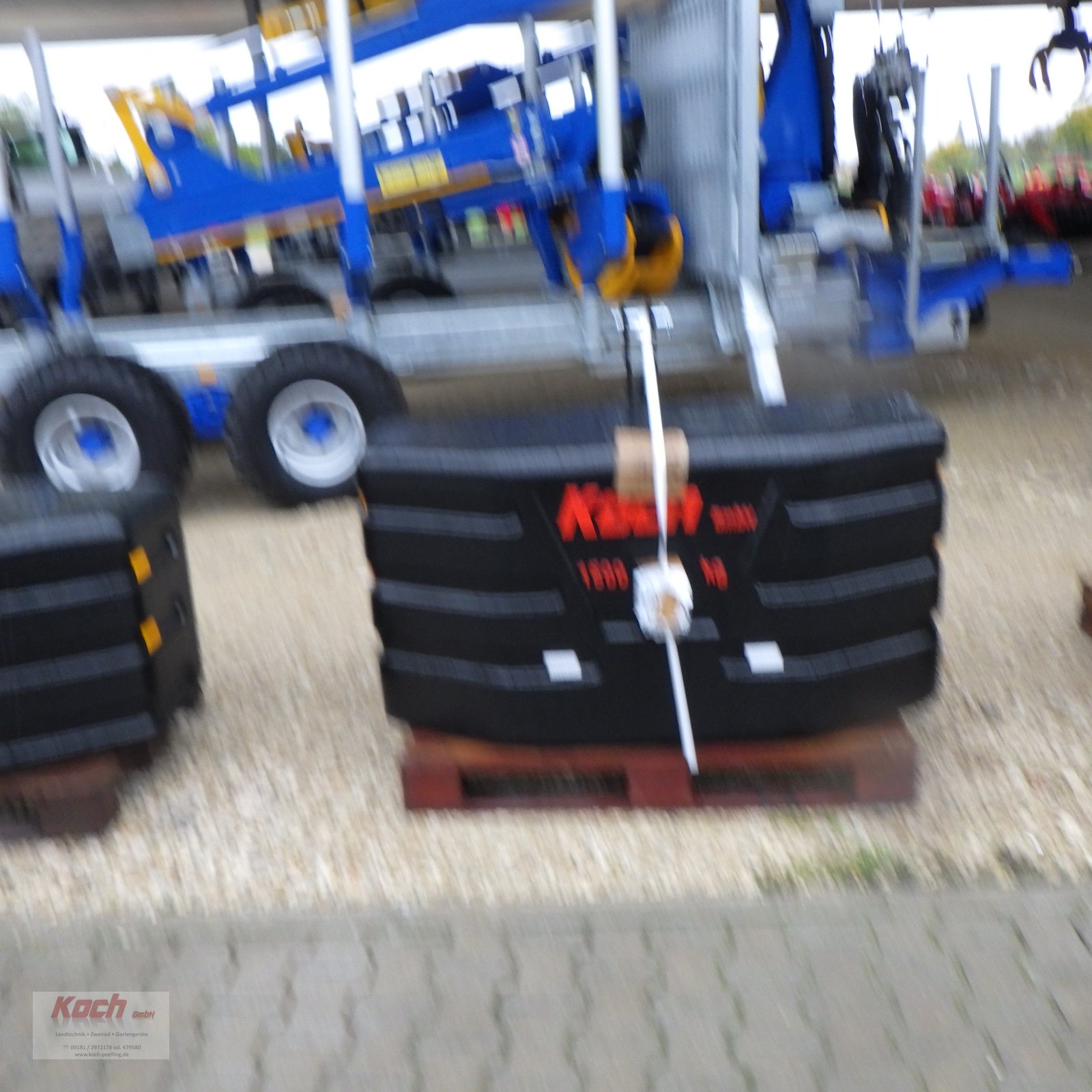 Frontgewicht des Typs Koch 600 kg, Neumaschine in Neumarkt / Pölling (Bild 4)