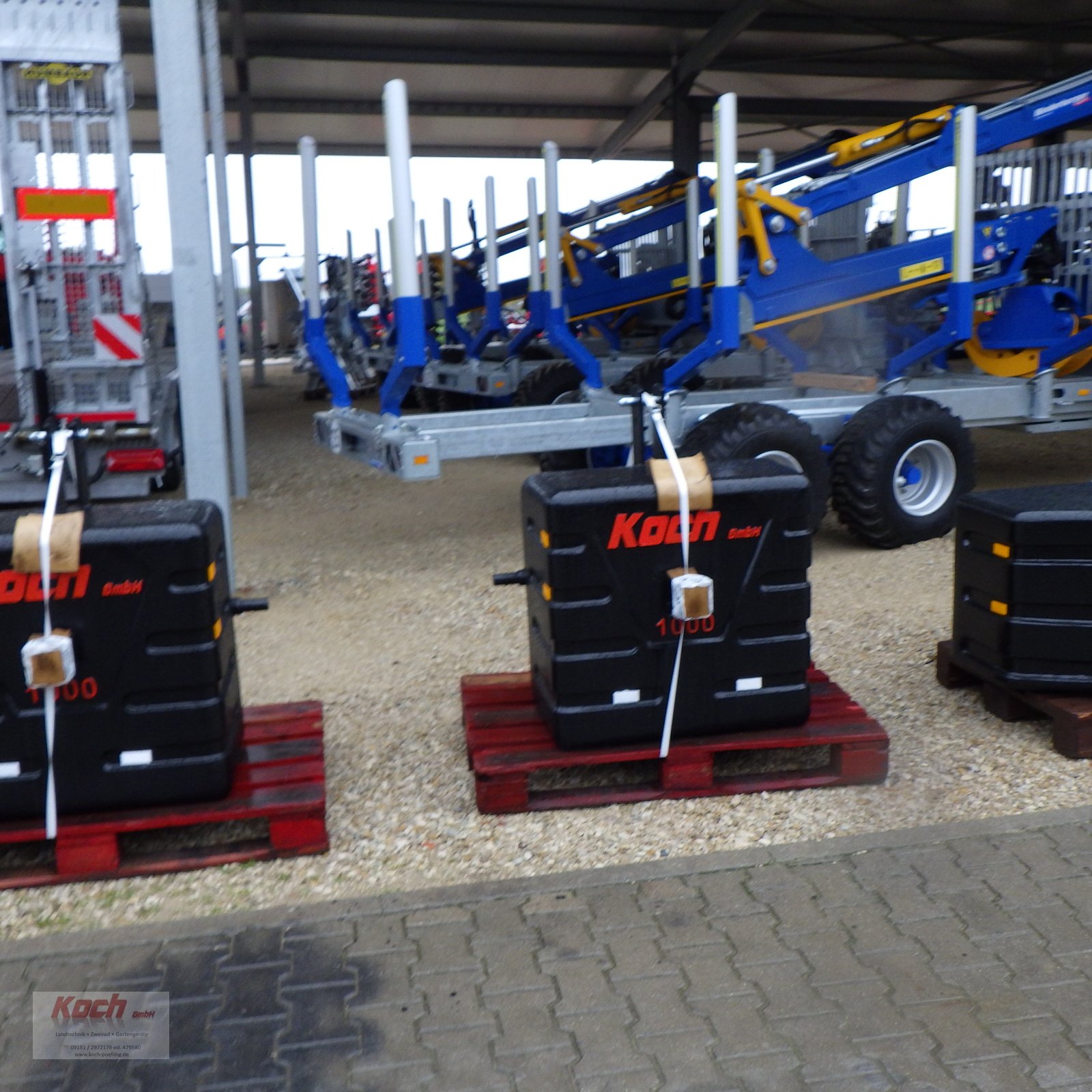 Frontgewicht des Typs Koch 600 kg, Neumaschine in Neumarkt / Pölling (Bild 5)