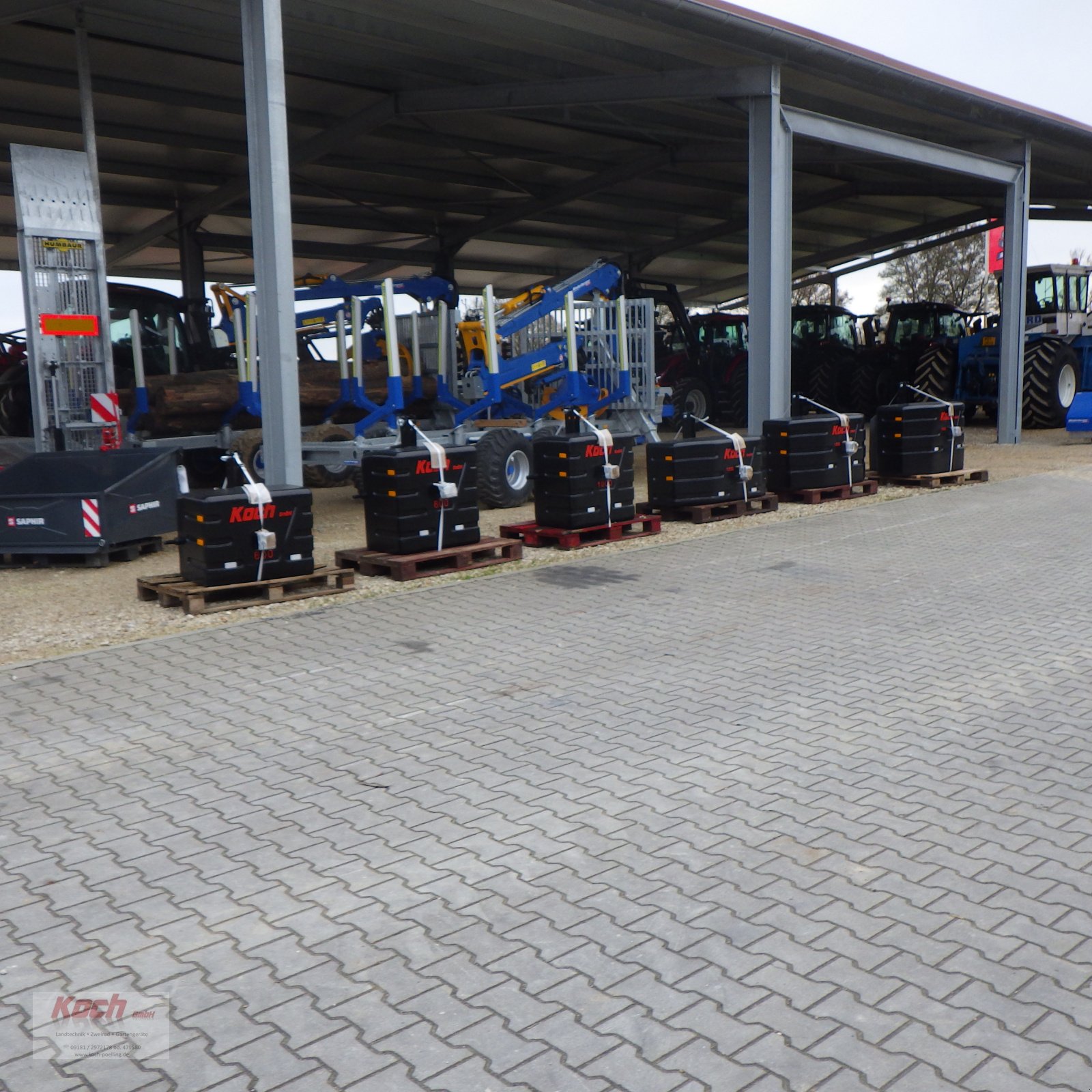 Frontgewicht des Typs Koch 600 kg, Neumaschine in Neumarkt / Pölling (Bild 8)