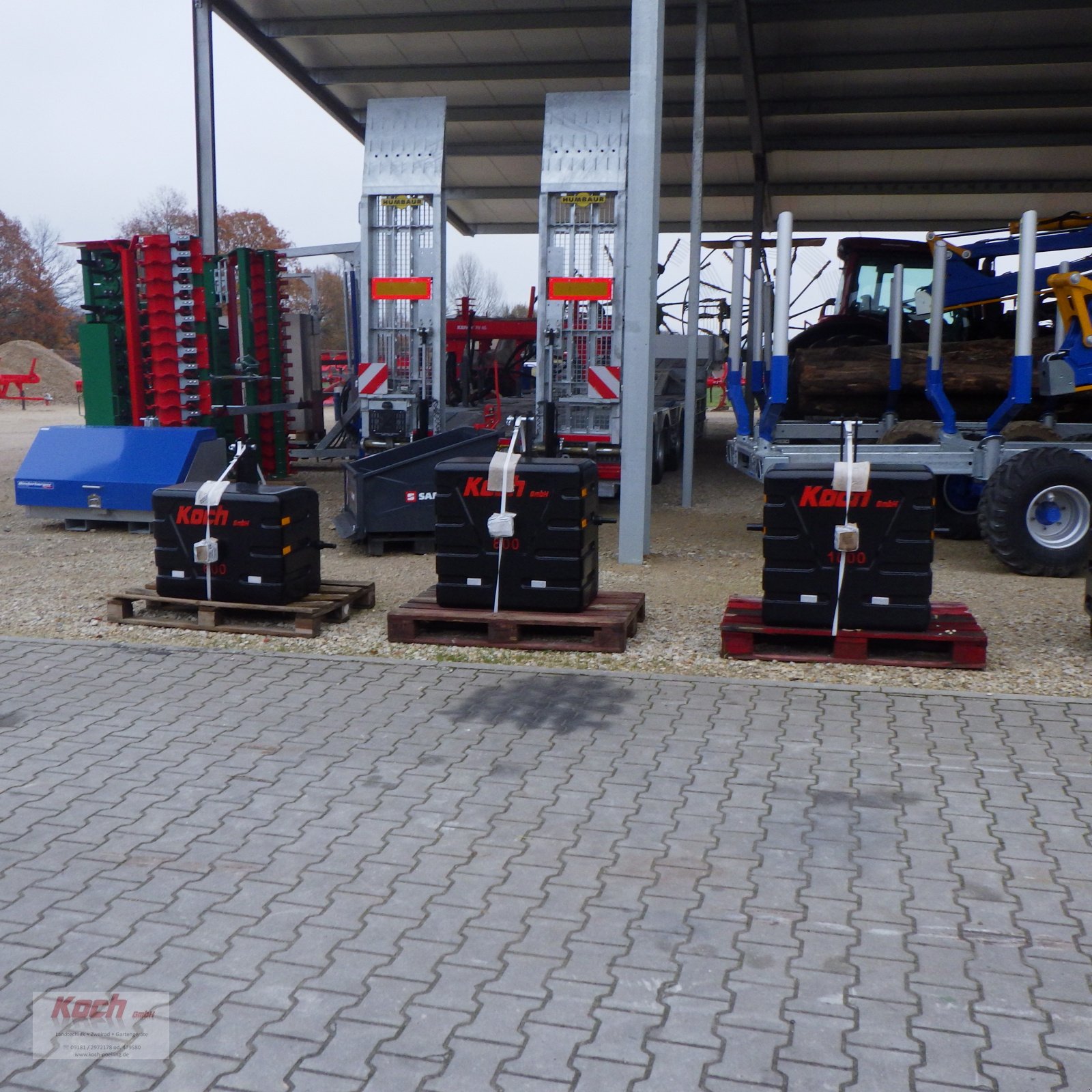 Frontgewicht des Typs Koch 600 kg, Neumaschine in Neumarkt / Pölling (Bild 17)