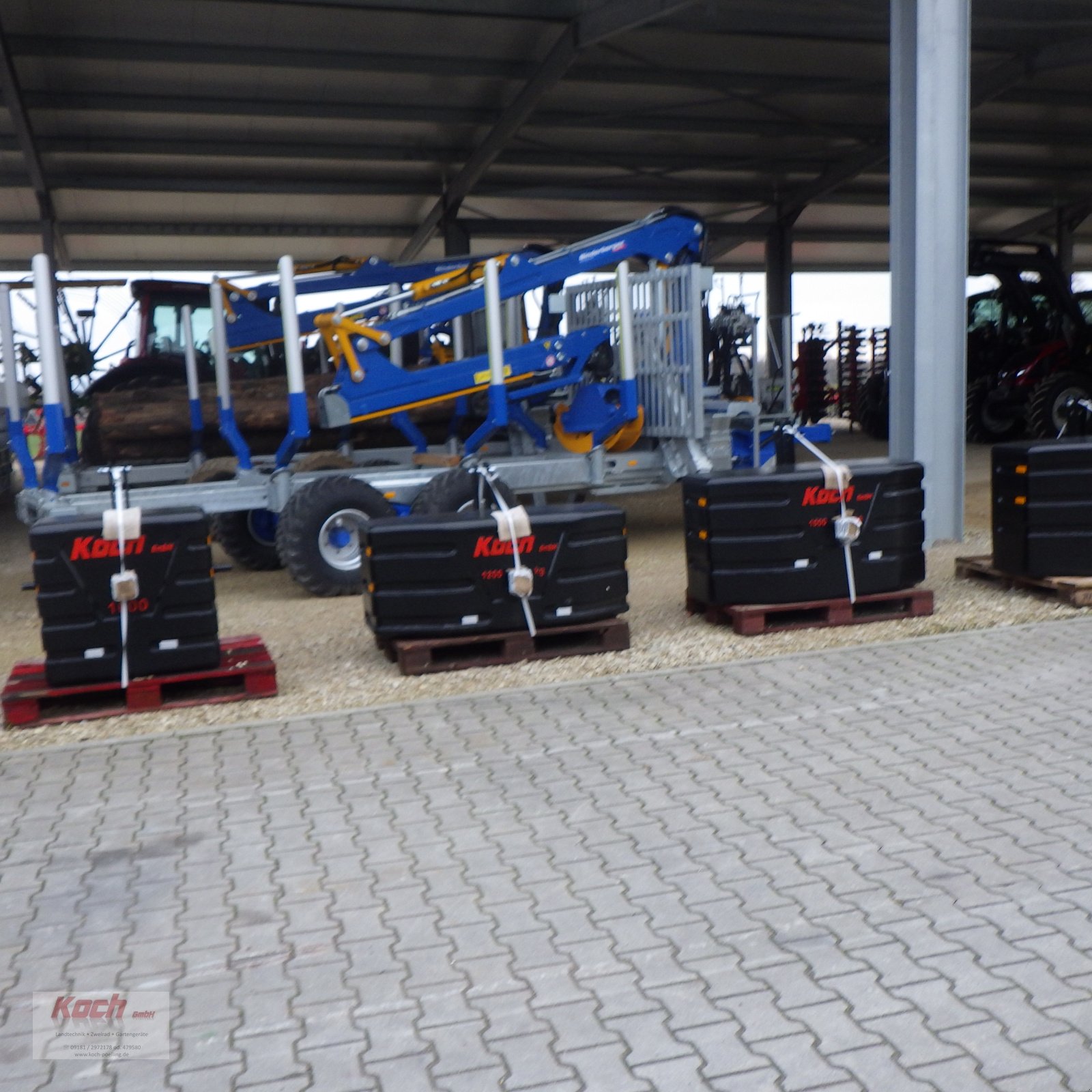 Frontgewicht des Typs Koch 600 kg, Neumaschine in Neumarkt / Pölling (Bild 18)