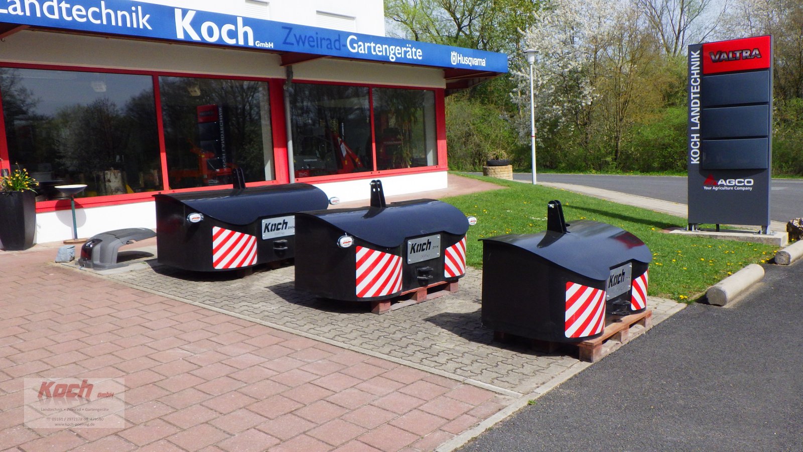 Frontgewicht tip Koch G mit Staufach, Neumaschine in Neumarkt / Pölling (Poză 7)