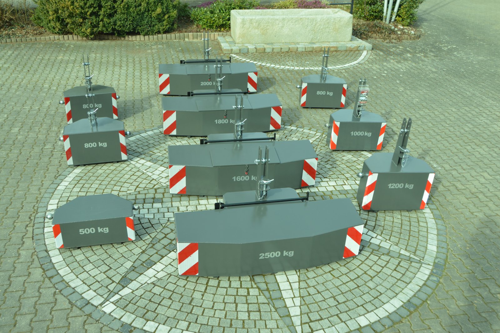 Frontgewicht des Typs Koller STAHL-Frontgewichte 800 - 3000 kg, Neumaschine in Bayerbach (Bild 3)