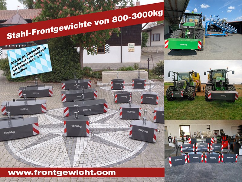 Frontgewicht des Typs Koller STAHL-Frontgewichte 800 - 3000 kg, Neumaschine in Bayerbach (Bild 27)