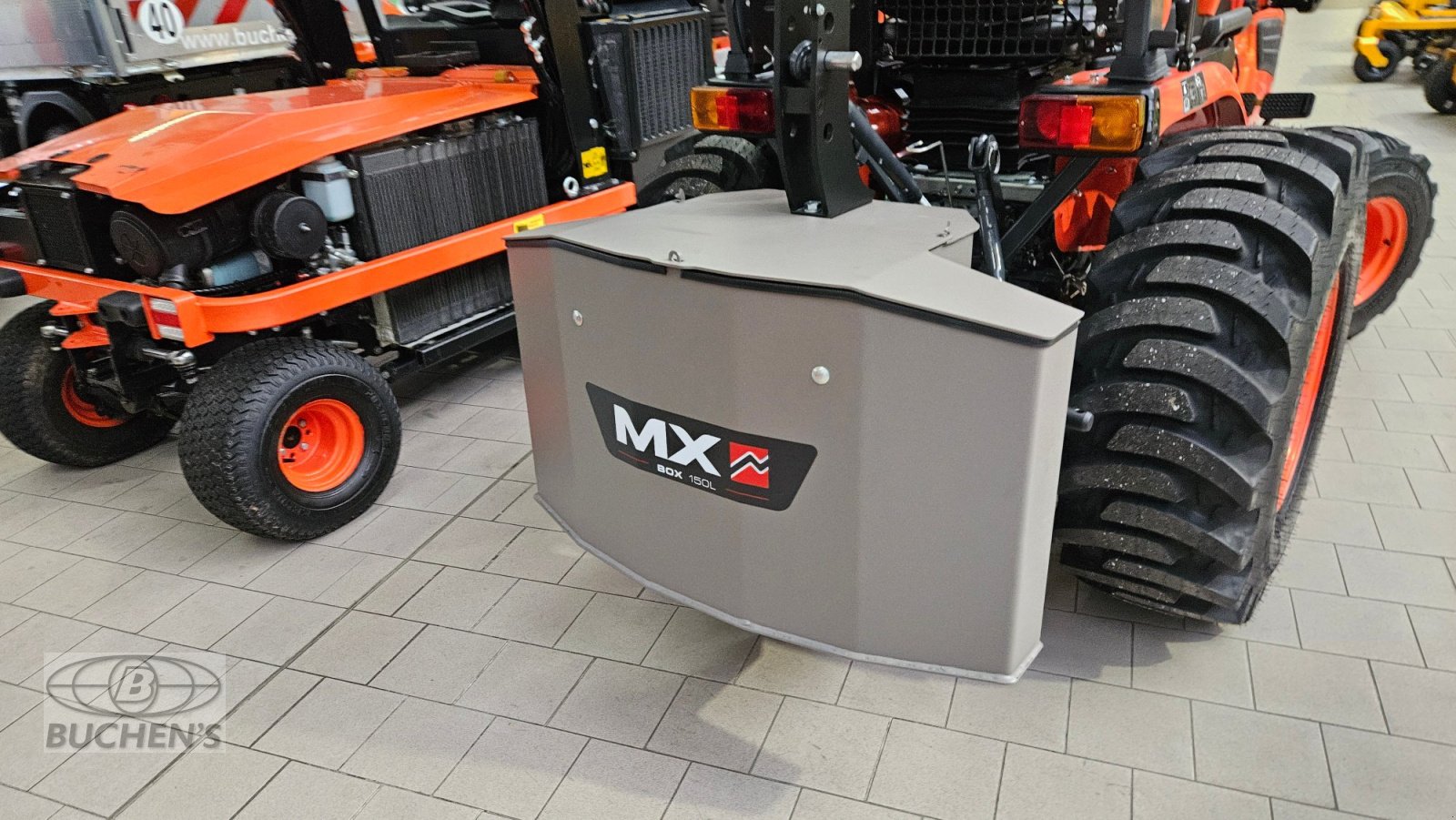 Frontgewicht van het type Mailleux Multibox 150 Liter, Neumaschine in Olpe (Foto 2)