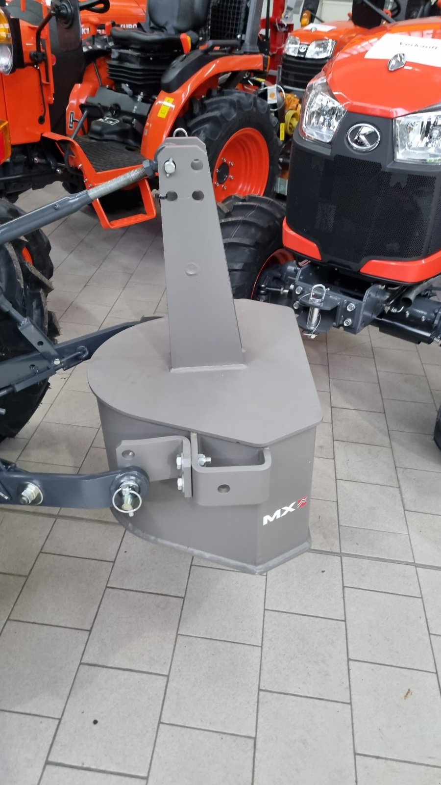 Frontgewicht a típus Mailleux MX M250 250kg, Neumaschine ekkor: Olpe (Kép 4)