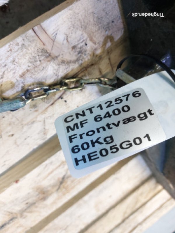 Frontgewicht tip Massey Ferguson 6400, Gebrauchtmaschine in Hemmet (Poză 11)