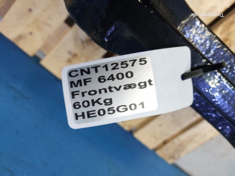 Frontgewicht tip Massey Ferguson 6400, Gebrauchtmaschine in Hemmet (Poză 7)