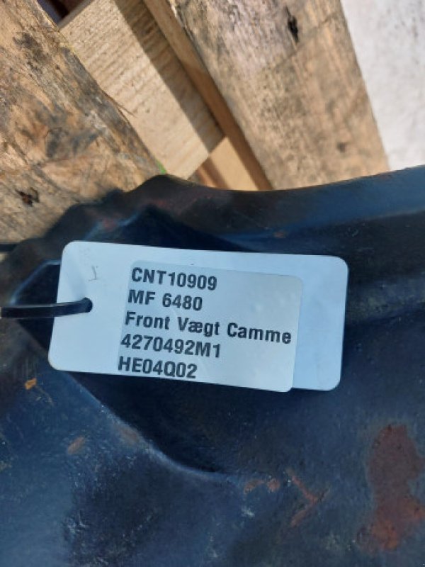 Frontgewicht typu Massey Ferguson 6480, Gebrauchtmaschine v Hemmet (Obrázek 7)