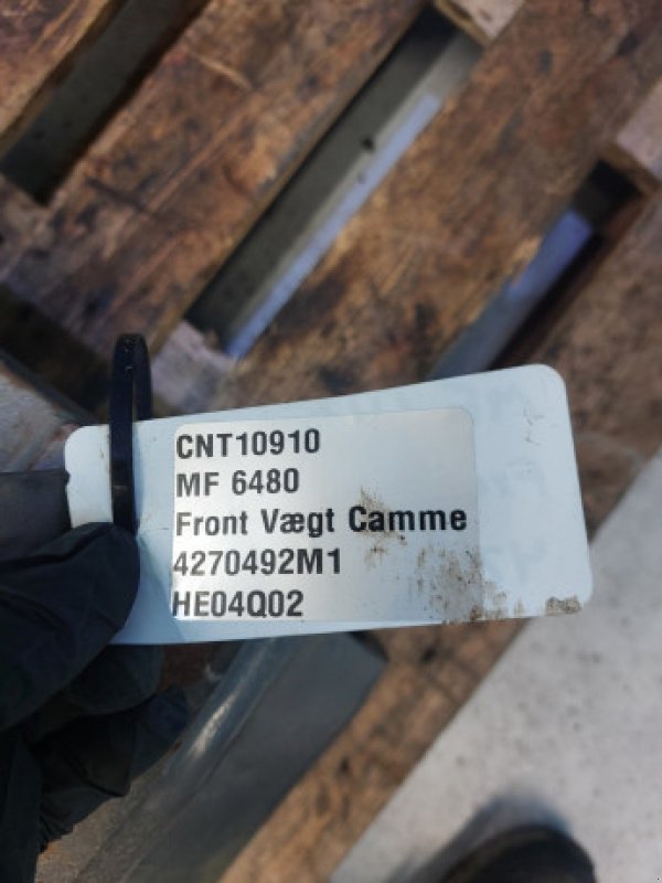Frontgewicht des Typs Massey Ferguson 6480, Gebrauchtmaschine in Hemmet (Bild 10)