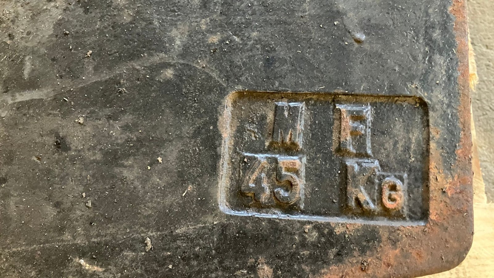 Frontgewicht типа Massey Ferguson frontvægt 45kg, Gebrauchtmaschine в Grindsted (Фотография 3)