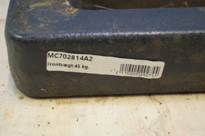 Frontgewicht des Typs McCormick Frontvægt, Gebrauchtmaschine in Hemmet (Bild 3)