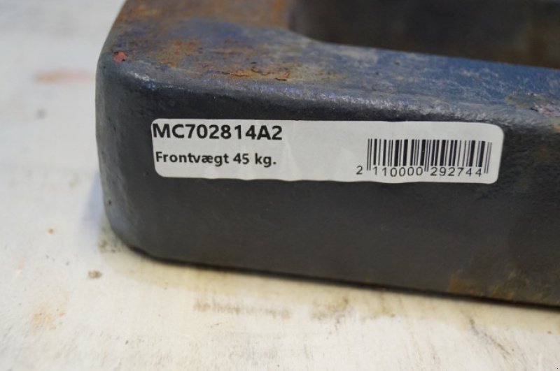 Frontgewicht typu McCormick Frontvægt, Gebrauchtmaschine v Hemmet (Obrázek 5)