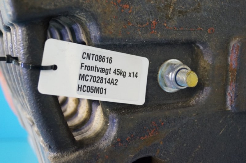 Frontgewicht tipa McCormick Frontvægt, Gebrauchtmaschine u Hemmet (Slika 19)