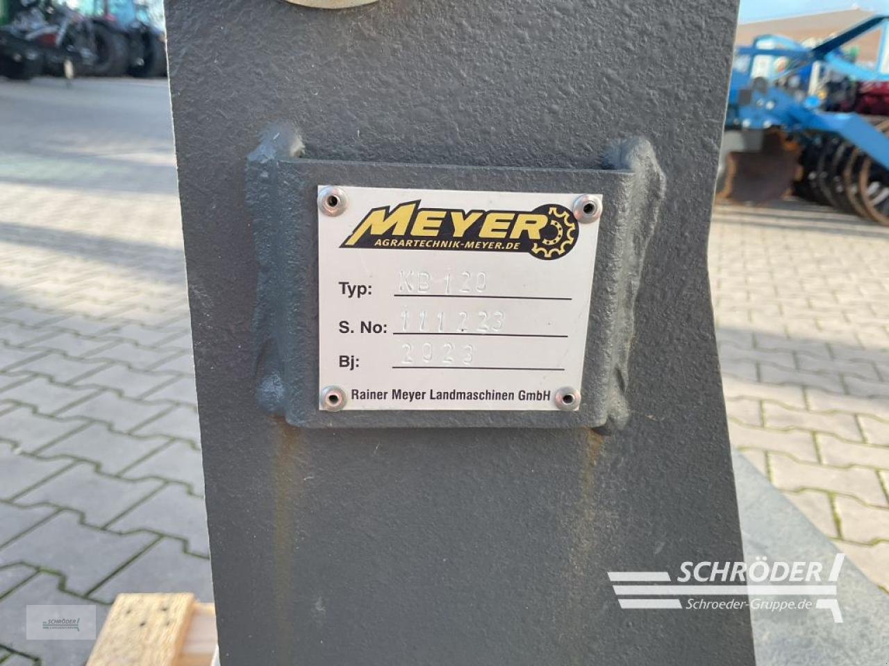 Frontgewicht от тип Meyer-Lohne KB 120 FRONTGEWICHT- 1200 KG, Gebrauchtmaschine в Holdorf (Снимка 5)