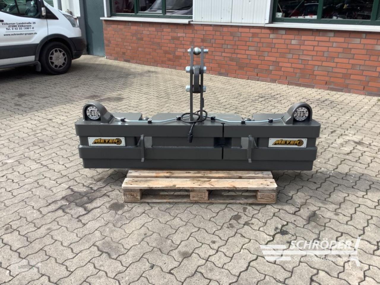 Frontgewicht des Typs Meyer-Lohne KB 190 - 1900 KG, Gebrauchtmaschine in Völkersen (Bild 2)