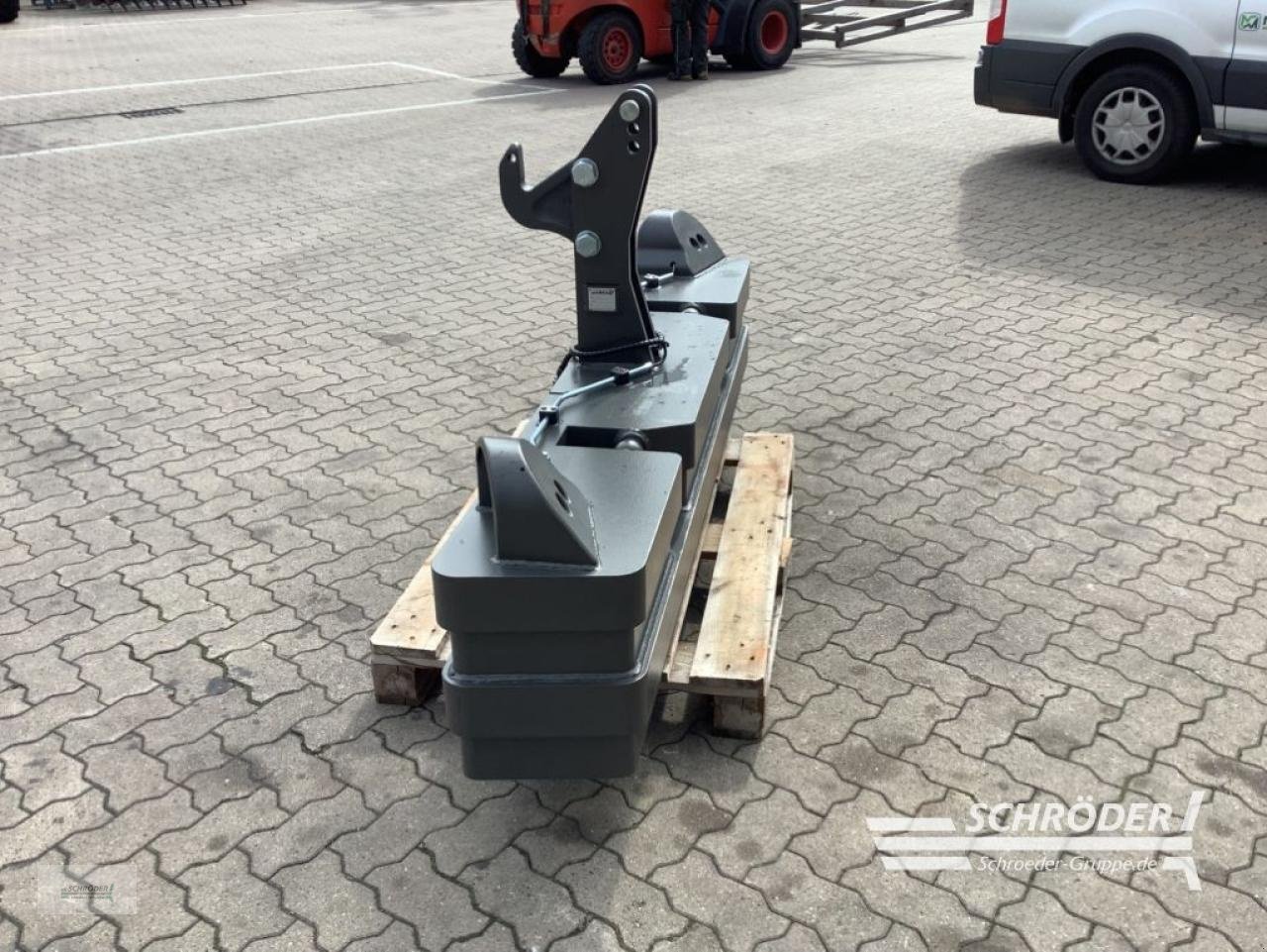 Frontgewicht des Typs Meyer-Lohne KB 190 - 1900 KG, Gebrauchtmaschine in Völkersen (Bild 3)