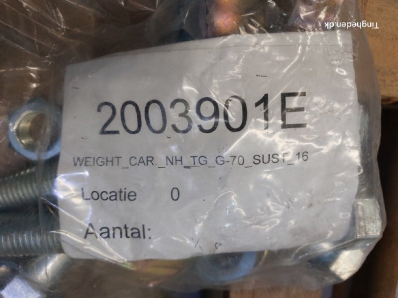 Frontgewicht typu New Holland T6, Gebrauchtmaschine v Hemmet (Obrázek 15)