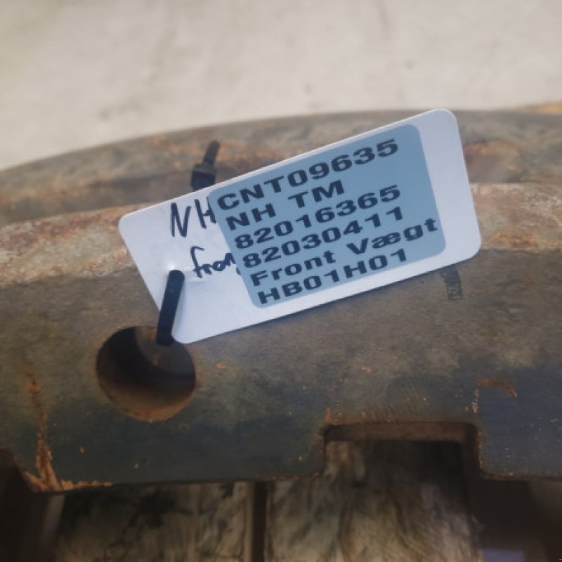 Frontgewicht a típus New Holland TM 120, Gebrauchtmaschine ekkor: Hemmet (Kép 12)