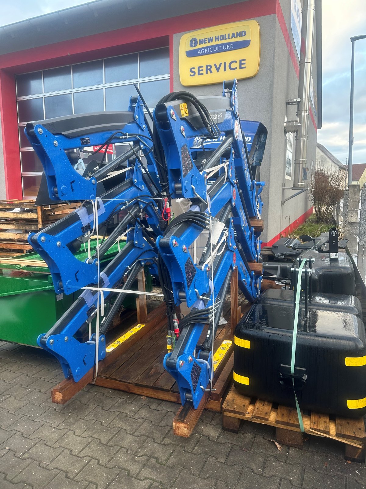 Frontgewicht typu Pateer 400-1200, Neumaschine v Schwabach (Obrázek 2)