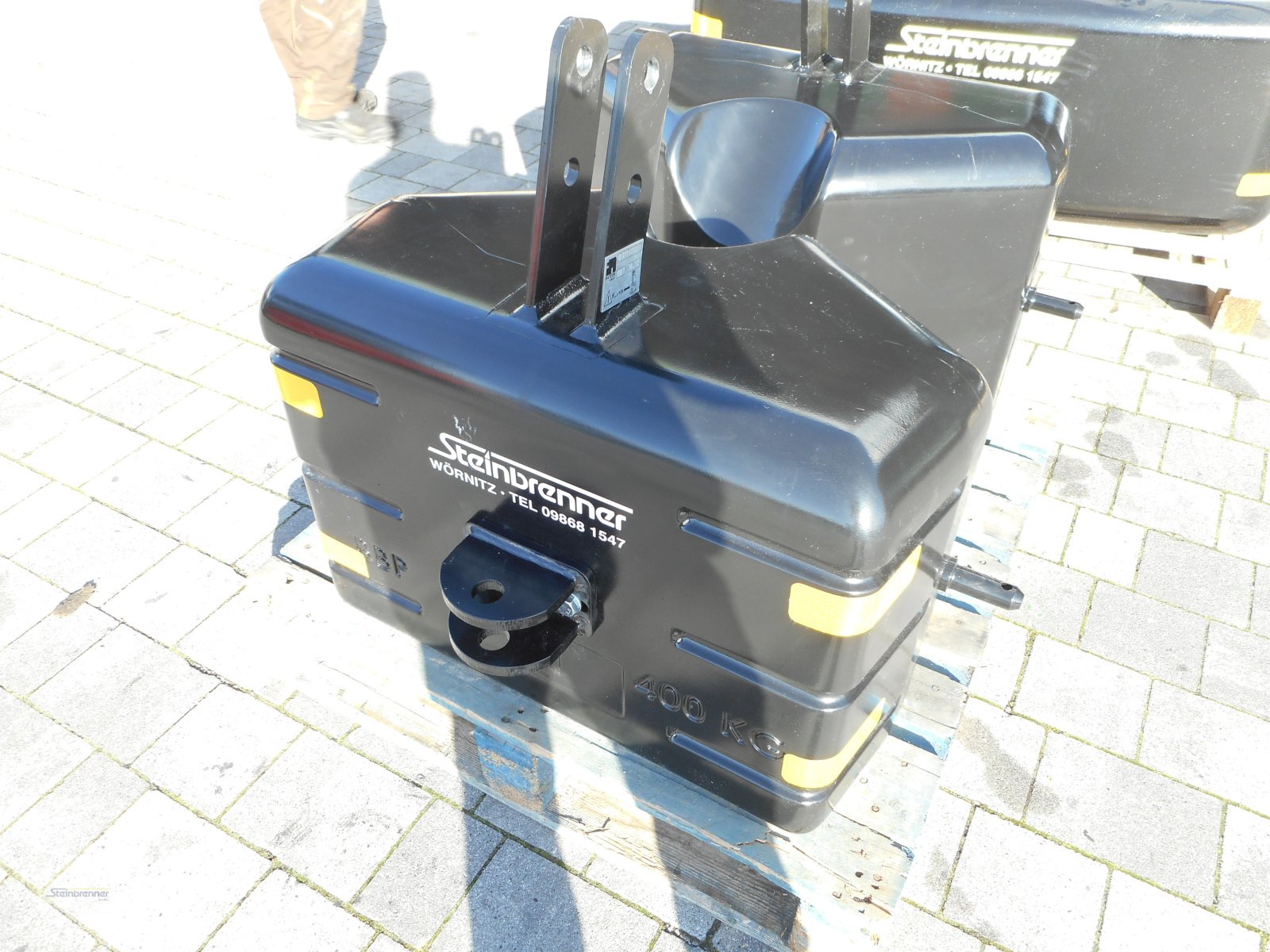 Frontgewicht typu Pateer BBP-2 400, Neumaschine v Wörnitz (Obrázek 2)