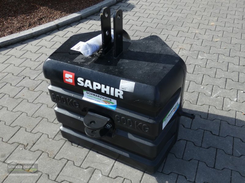 Frontgewicht du type Saphir 600kg Betongewicht, Neumaschine en Aurolzmünster (Photo 1)
