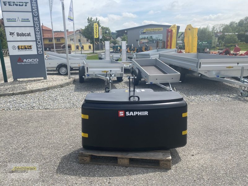Frontgewicht typu Saphir ECO BOX 1250 kg, Neumaschine w Senftenbach (Zdjęcie 1)