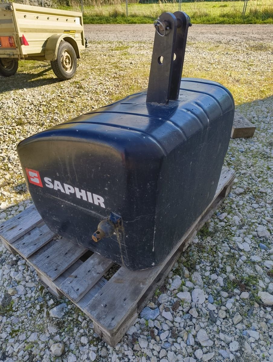 Frontgewicht des Typs Saphir Frontgewicht 650kg, Gebrauchtmaschine in Harmannsdorf-Rückersdorf (Bild 5)