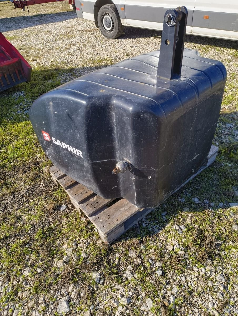 Frontgewicht des Typs Saphir Stahlbetongewicht 1500kg, Gebrauchtmaschine in Harmannsdorf-Rückersdorf (Bild 7)