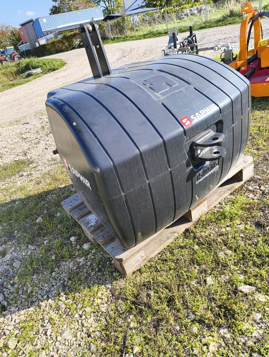 Frontgewicht des Typs Saphir Stahlbetongewicht 1500kg, Gebrauchtmaschine in Harmannsdorf-Rückersdorf (Bild 8)