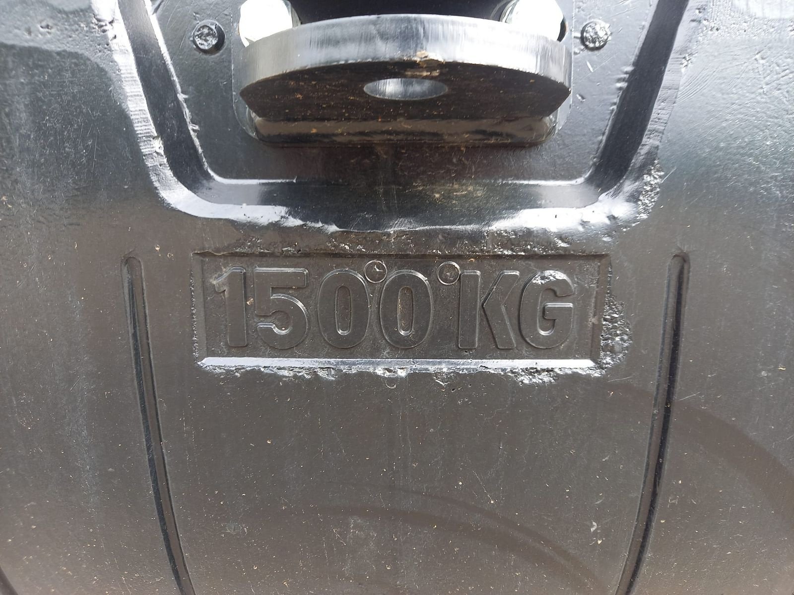 Frontgewicht des Typs Saphir Stahlbetongewicht 1500kg, Gebrauchtmaschine in Harmannsdorf-Rückersdorf (Bild 5)
