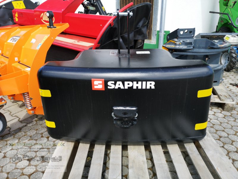 Frontgewicht типа Saphir Stahlbetongewicht TOP 750, Neumaschine в Eging am See (Фотография 1)