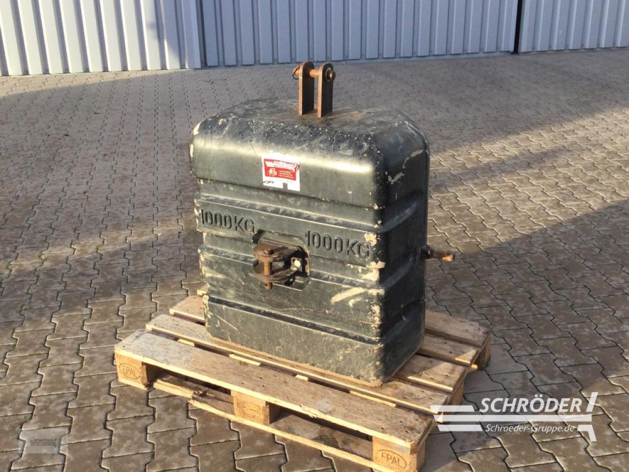 Frontgewicht des Typs Sonstige 1000 KG, Gebrauchtmaschine in Holdorf (Bild 1)