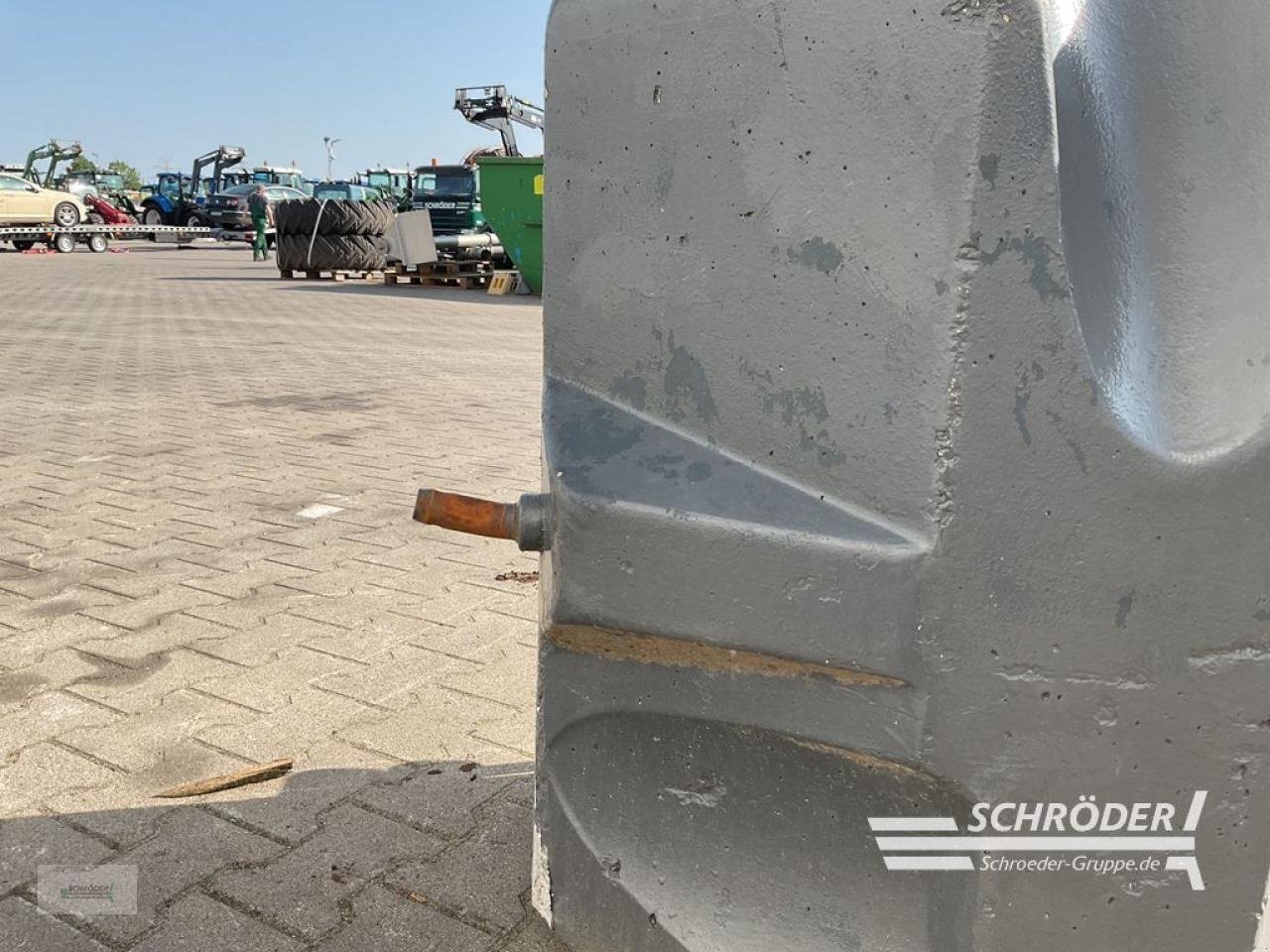 Frontgewicht tip Sonstige 800 KG STAHLBETON, Gebrauchtmaschine in Wildeshausen (Poză 4)