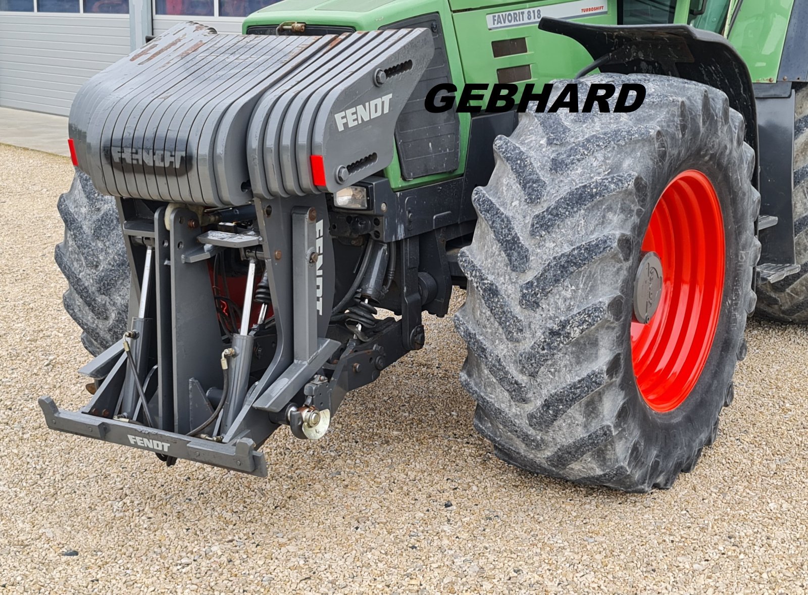 Frontgewicht tip Sonstige Fendt Wittrock Frontgewicht stufenlos hydraulisch verstellbar Flex Weight Fendt Vario Gewicht, Gebrauchtmaschine in Großschönbrunn (Poză 1)