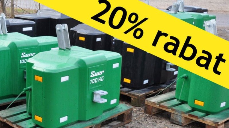 Frontgewicht typu Sonstige Suer frontvægte - suer.dk, Gebrauchtmaschine v Tønder (Obrázek 1)